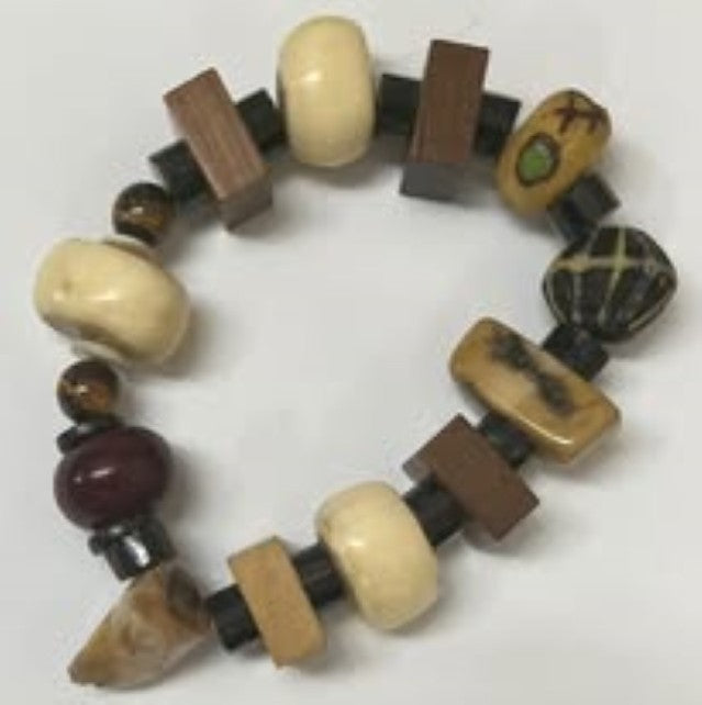 Agate & Gold-Tone Necklace