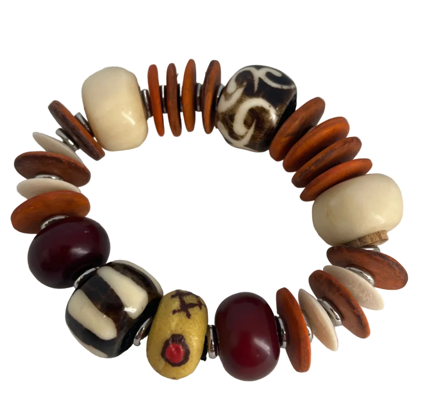 African Materials Bracelet